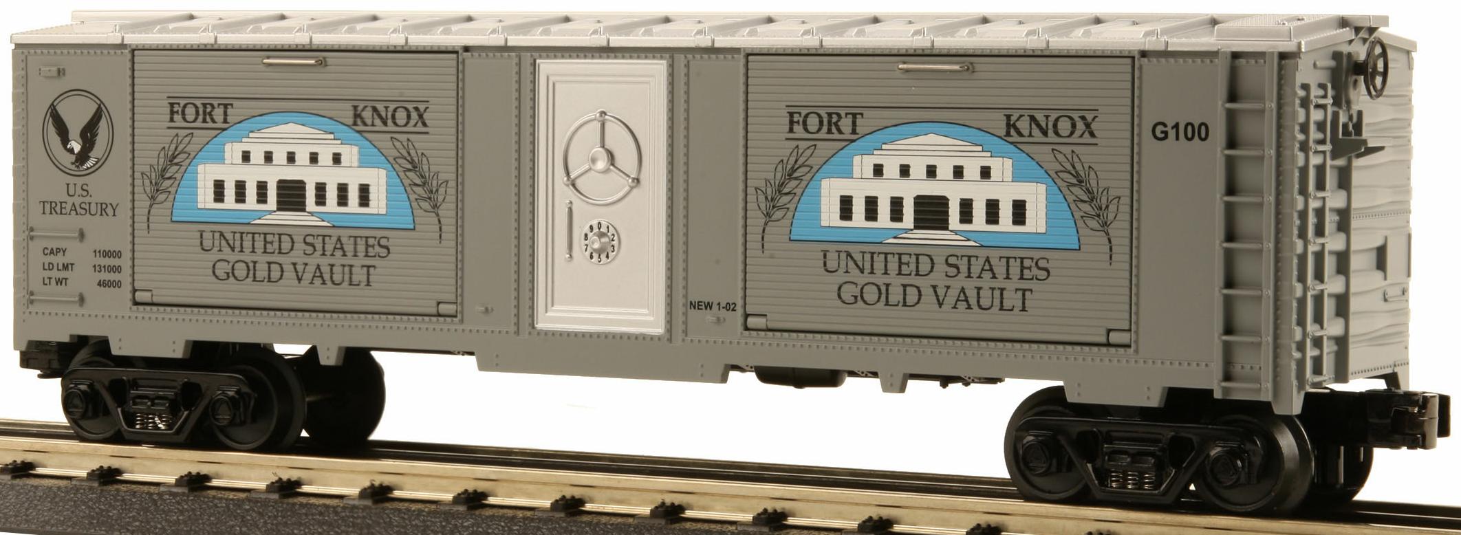 Fort Knox 40' Window Box Car w/Gold Load image