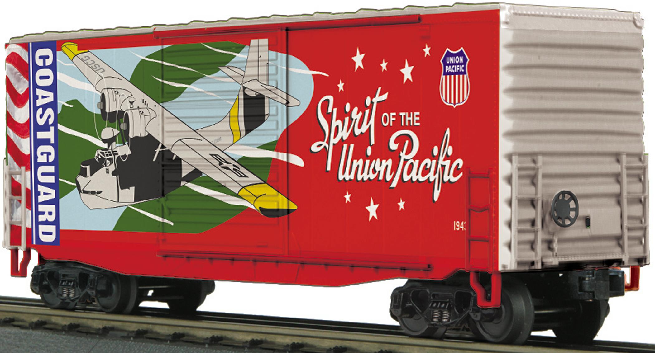Spirit of the Union Pacific (Coast Guard) 40' High Cube Box Car image