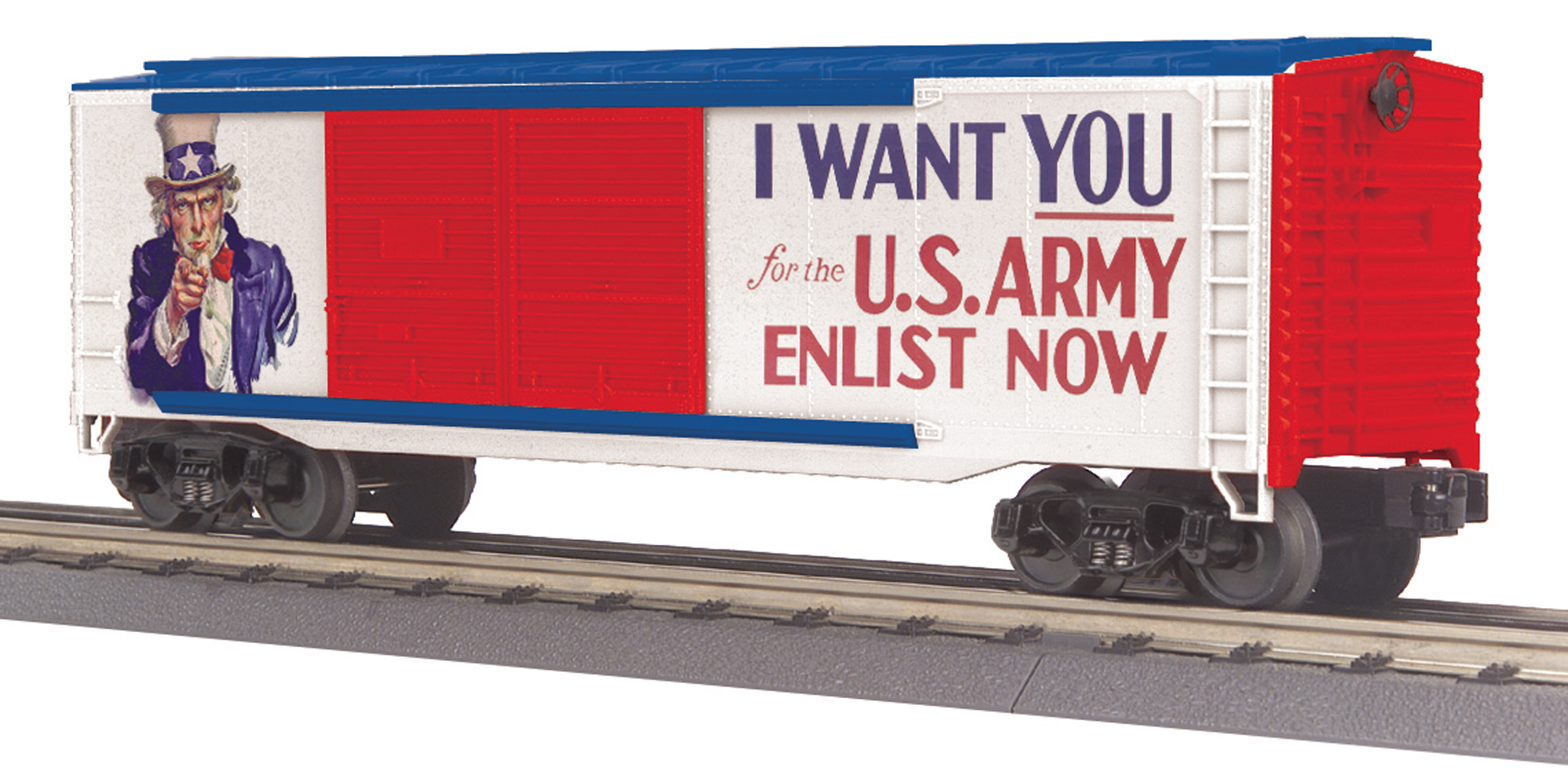 U.S. Army (Recruitment Poster) 40' Double Door Box Car image