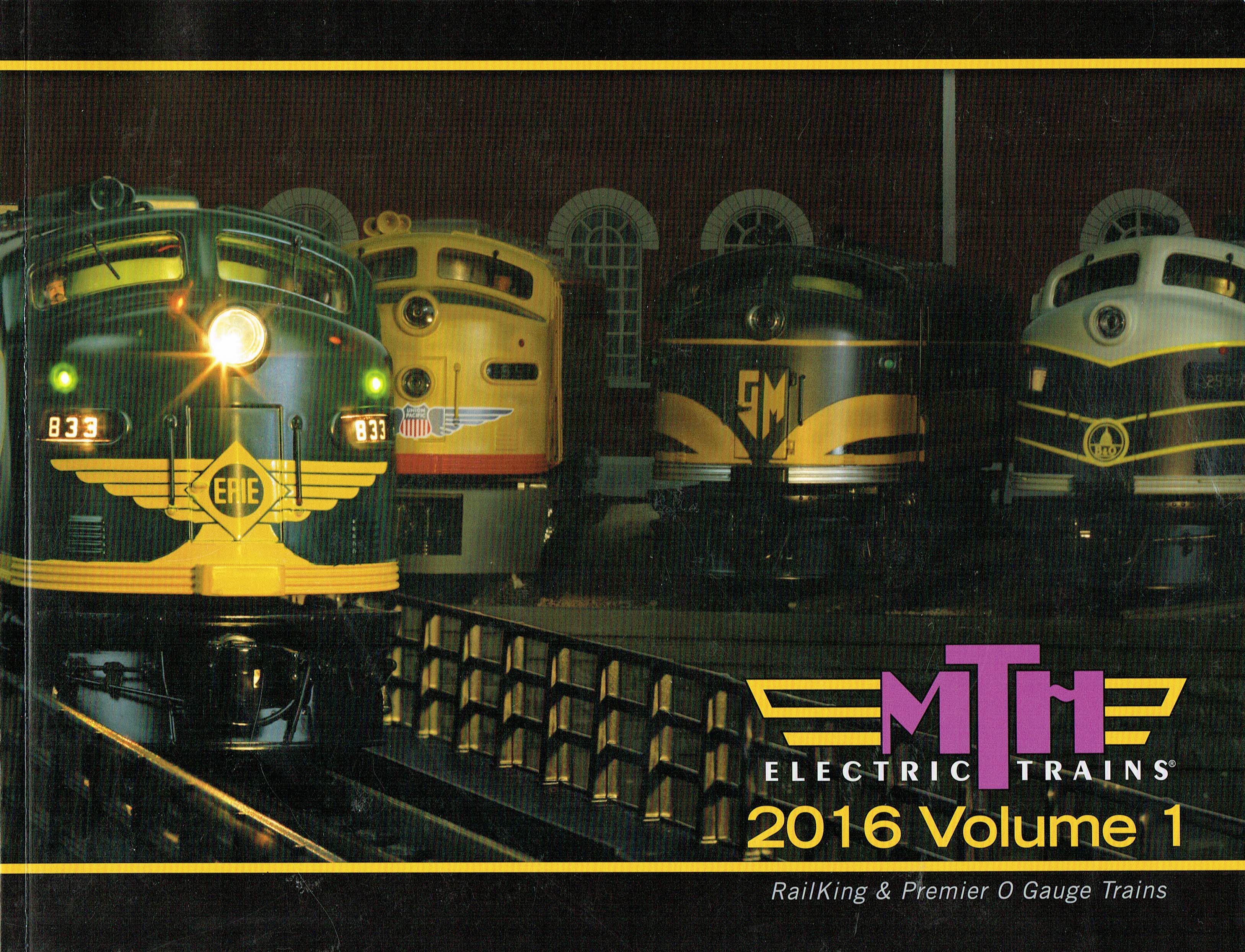 MTH 2016 Volume 1 Catalog image