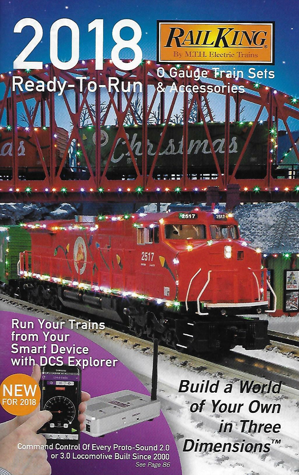 MTH 2018 Ready-To-Run Train Sets & Accessories Catalog image