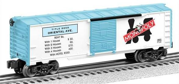 Monopoly Boxcar 3-Pack 4 - Oriental Ave image