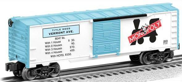 Monopoly Boxcar 2-Pack - Vermont Ave image