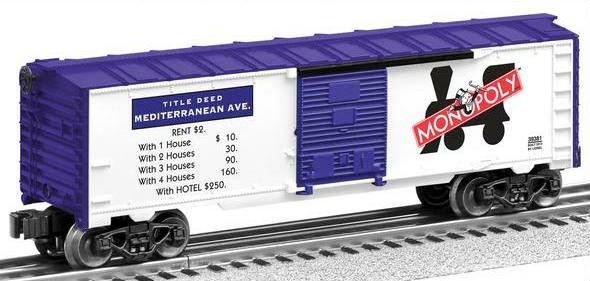 Monopoly Boxcar 2-Pack - Mediterranean Ave image