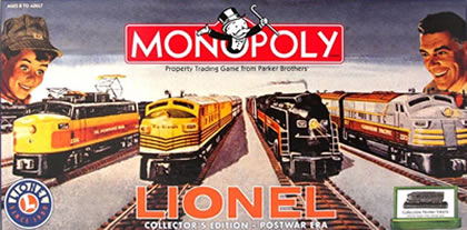 Lionel Monopoly image